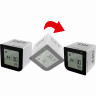Часы настольные BRESSER FlipMe Alarm Clock, серебристые 73788